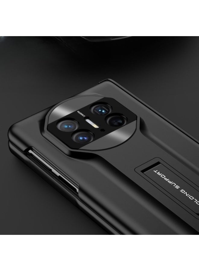 متوافق مع حافظة هاتف Huawei Mate X3/Mate X5، غطاء ممتص للصدمات مصنوع من الجلد قابل للطي مغناطيسيًا - Image 5